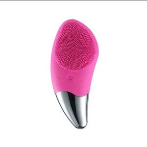 Silicone Electric Face Cleansing Brush, Massage Relaxation Tool